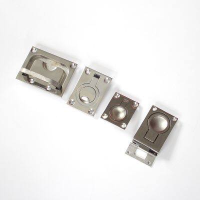 Ship Parts Mirror Polish Stainless Steel Marine Flush Lift Ring Pull Hatch Lift Ring Handle