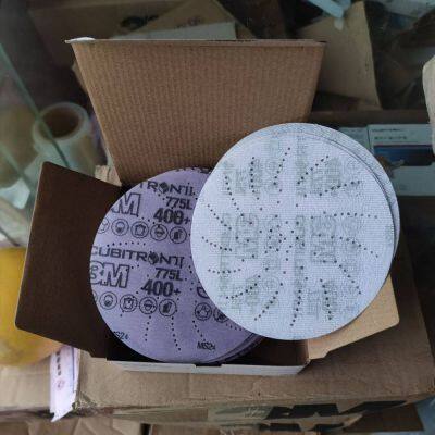3m 775l Film Disc Sanding Disc, Second Generation Ceramic Particles, Cyclone Holes, Multi-hole, Anti-clogging