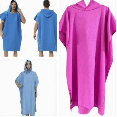 Microfiber Surf Poncho Beach Change Robe