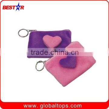 Plush Coin Purse with cute design for girls