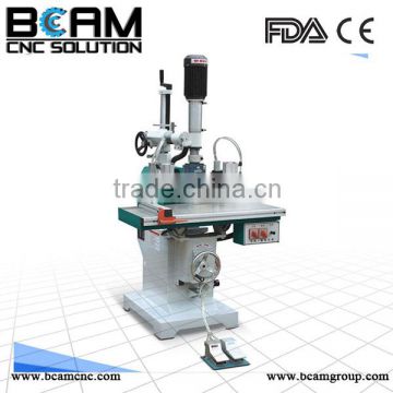 Woodworking vertical and horizontal drilling milling machine