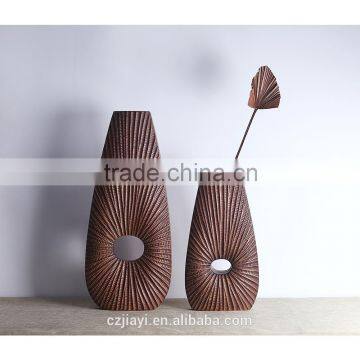 Radiation resin vases Decoration creative living room office entrance openwork decoration crafts