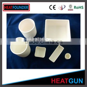 Best quality reasonable price Alumina Ceramic Refractory Crucible