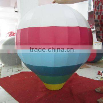 shopping mall atrium decoration of hot balloon