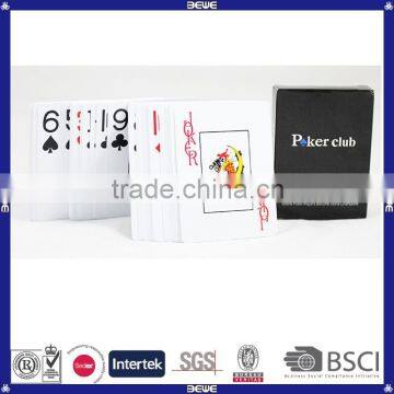 promotional custom printed 100% plastic playing cards