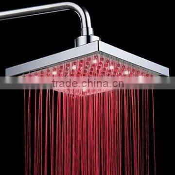 Brass Led Rainfall Waterfall Shower Head photo-3