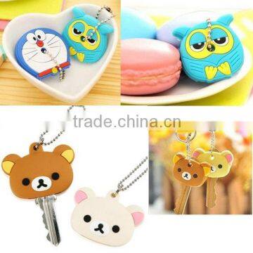 Cartoon PVC Rubber Key Caps photo-5