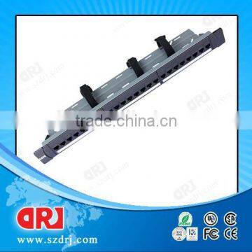 Cheap wholesale UTP RJ45 24 port cat6 coaxial patch panel