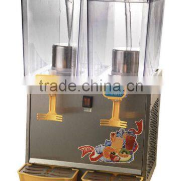 Two tank cold drink machine juice dispenser