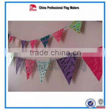 Pennant string flag decorative flags on string