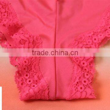 Sexy Daily Thongs,cotton and Lace Fabric, Fancy Panty Thong photo-5