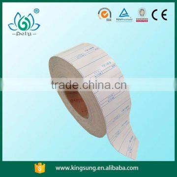 blank linerless label sticker roll