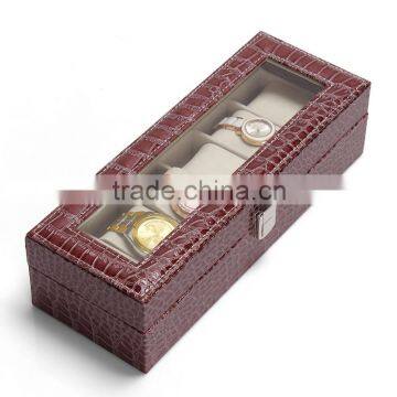 C100 ANPHY Crocodile Skin Imitation Watch Box High Grade 6 Units photo-2