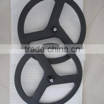 best selling carbon Track/road Wheelset for carbon 3 spoke wheel