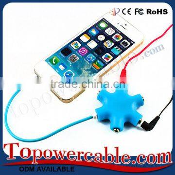 China Wholesale Supplier Hot Sale Premium Multi Headphone Splitter Mp3 Splitter With OEM ODM