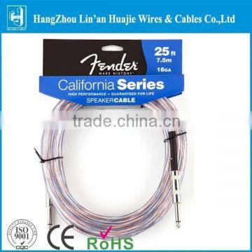 Gold silver copper tinned copper CCA speaker cable