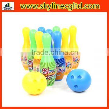 25cm Children bowling toy with 10 bottles and 2 balls