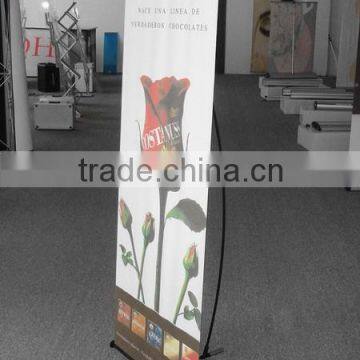 Economy L Banner Stand for Store Display