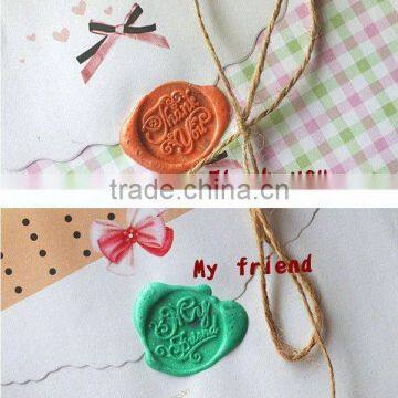 Sealing wax with stamp