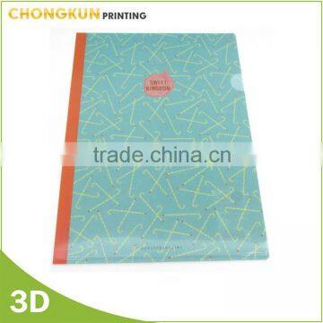 A4 Clear Portfolio PP L Shape File Folder