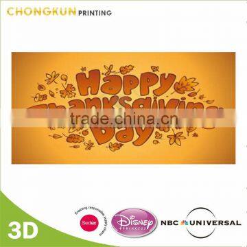 Bulk Paper Thanksgiving Day Greeting Card