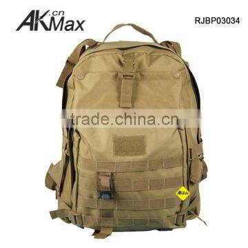 Khaki Rush 72 Hunting Pack With Compass Design and High Denier Polyester