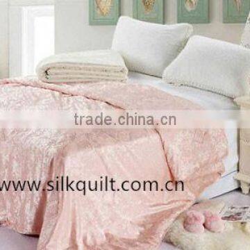 High Quality Quilt 100% silk quilt cover and bed sheet