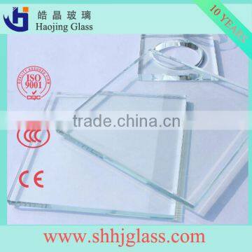 Shahe 3mm clear float glass factory price for sale