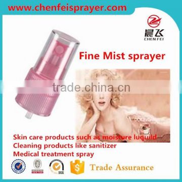 Can custom any color in 18 415 plastic perfume dispenser fine mist spray pump hand sprayer pump use in same diameter container