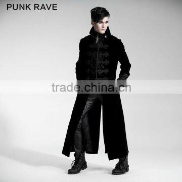 Y-401 Punk Rave Wholesale Gothic Long Two pieces Dress Coat