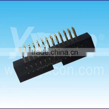 Dongguan Yxcon 2.0mm Pitch Dual Row Right Angle Box Header Connector photo-4