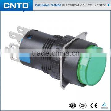 CNTD Products You Can Import From China Push Button Switch With Waterproof Cover 220V