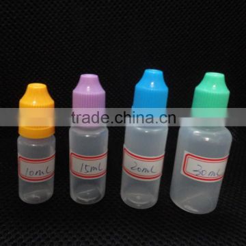 LDPE bottles with CRC cap