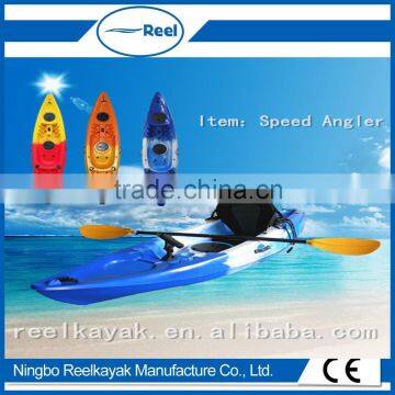 Welcome OEM order professional single sit on top fishing kayak with paddle-speed angler
