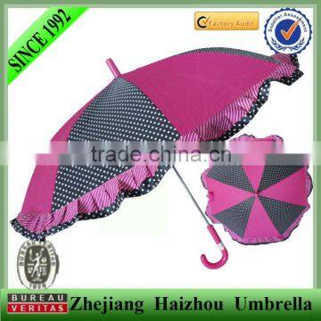 18'' safe manual open lovely child umbrella (kid umbrella)