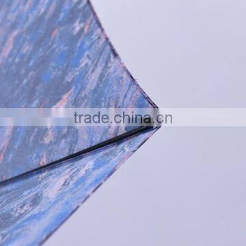 Automatic Hot Transfer Printing Canvas Oil Painting Umbrella and Windproof Golf Umbrella photo-5