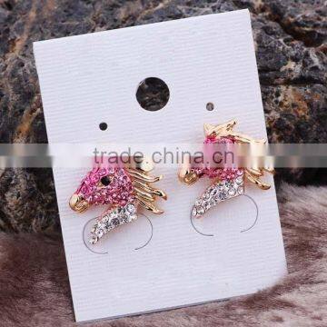 2015 Best Design Gold Plated Animal Shape Brass Earring