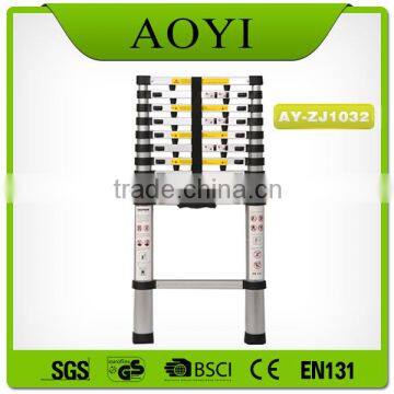 32 Foot Extension 20cm Aluminum Step Ladder AY-ZJ1032 With EN131 photo-2