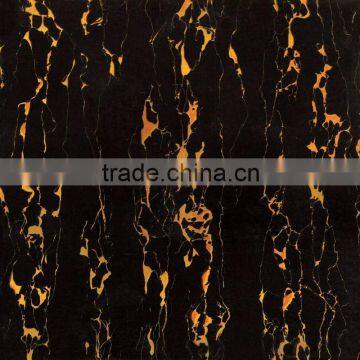 black glazed polished 800*800mm porcelain tile