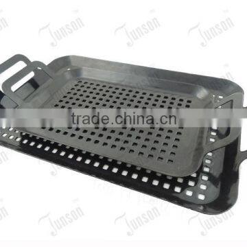 New Grill Pan With Nonstick Layer/Indoor And Outdoor Roasting Pan photo-4