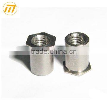 automatic lathe machining hexagon rivet nut