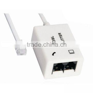 RJ11 RJ45 US ADSL Splitter