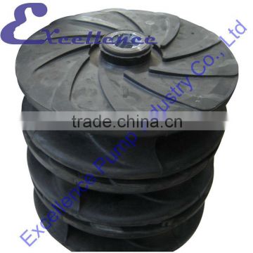 High Quality Centrifugal Abrasion Resistant Slurry Pump Impeller