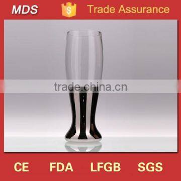 Electroplating glassware jumbo 450 ml beer glass cooler