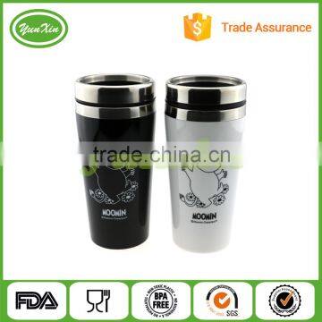 Eco Friendly Latest Promotional Printing Moomin Stainless Steel Travel Mug/auto Mug