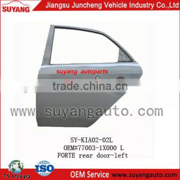 Auto metal body parts Forte rear door left