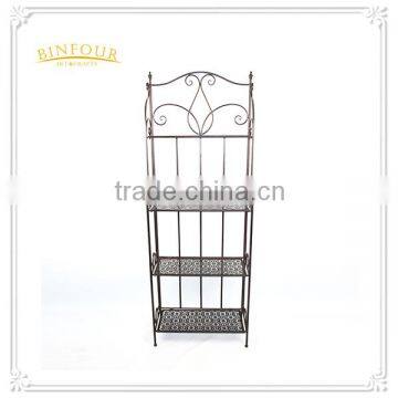 Wholesale price custom printed display metal planter shelf