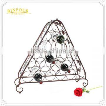 Hot Sale Household portable metal wine glass display wine rack cabinets