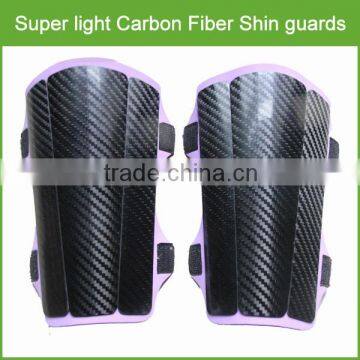 100% aerospace grade carbon fiber custom soccer shin guard / custom soccer shin guard with Foam Backing