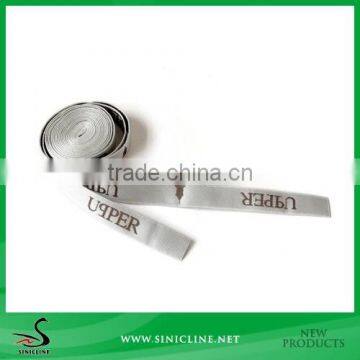 Sinicline Custom Logo Satin Woven Ribbon For Gift Packaging